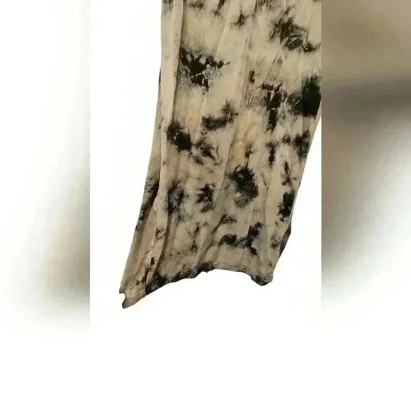 ZARA Flowy Tie Dye Batik Midi Skirt Sea Green Size XS - Picture 6 of 9